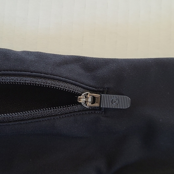 Lululemon Pace Rival Skirt No Panels 13" Heather Gray Lux Multi Black Sz 4 - Picture 9 of 13